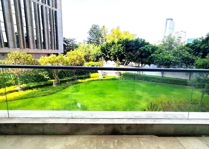 Stylish Polanco Pool, Gym, Terrace & King Bed Apartment Mexico City