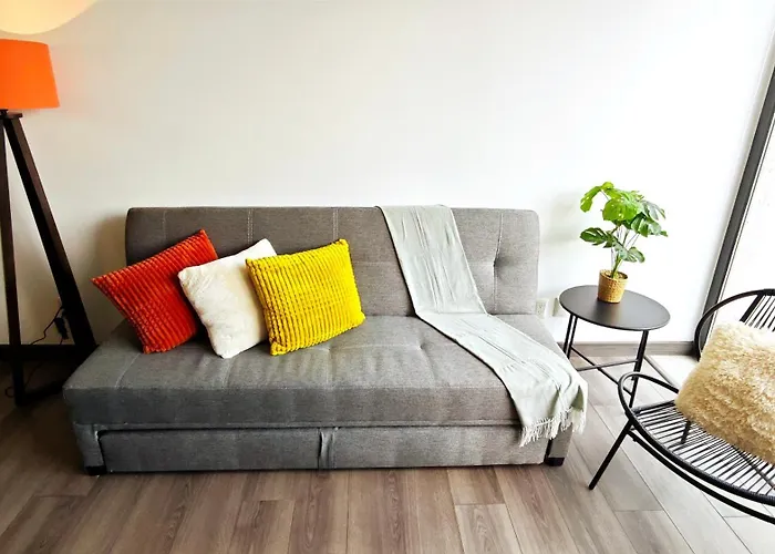 Apartment Stylish Polanco Pool, Gym, Terrace & King Bed Mexico City